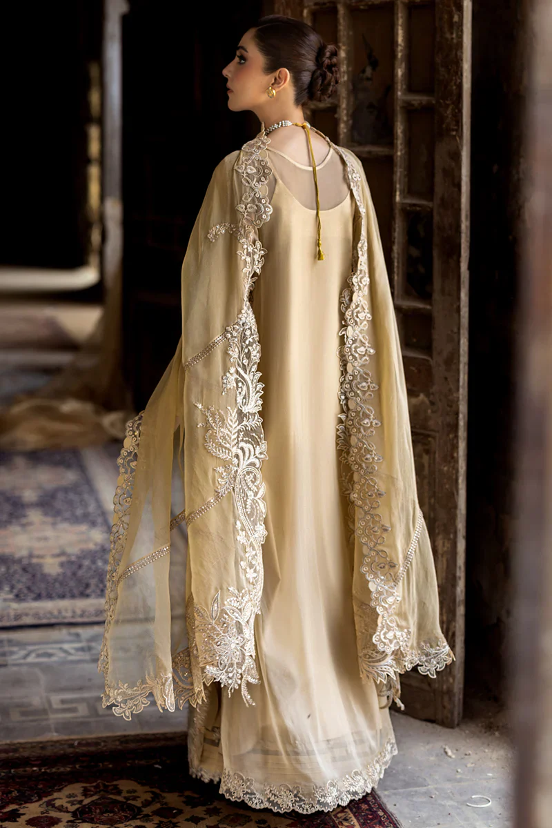 STITCHED BY CC QALAMKAR CHIFFONS WC-07 3PC - Image 4