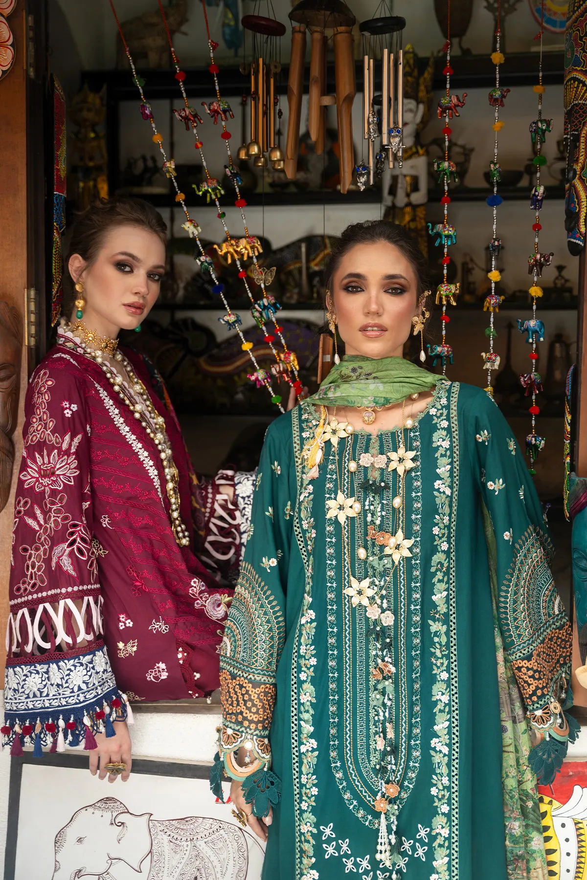 STITCHED BY CC RELA ANNUS ABRAR NEROLI 3PC - Image 5
