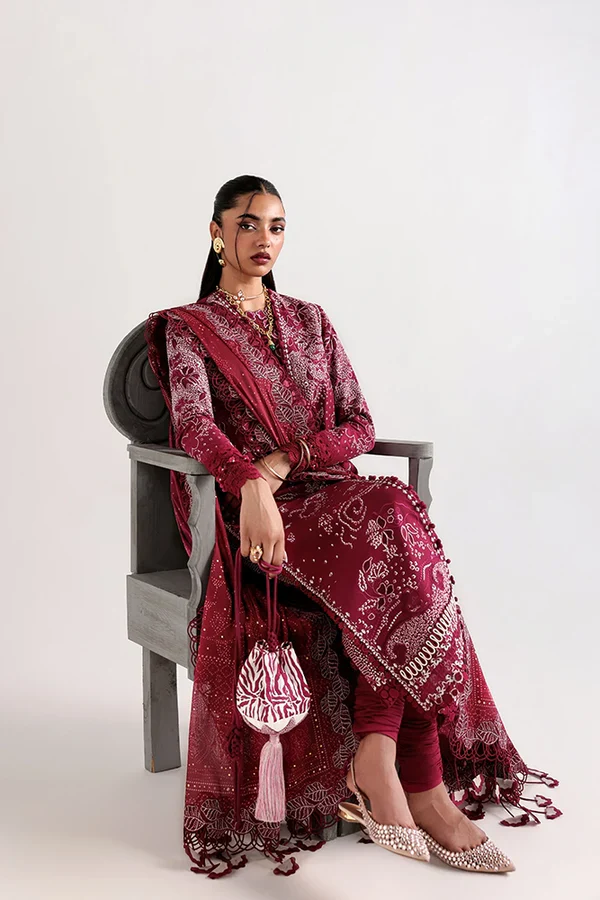 SUFFUSE LAWN UNSTITCHED VESRIA - Image 4