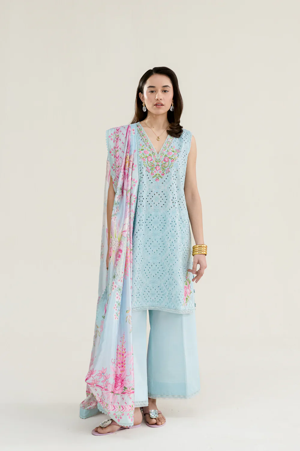 ZAIB  ICE BLUE 3PC