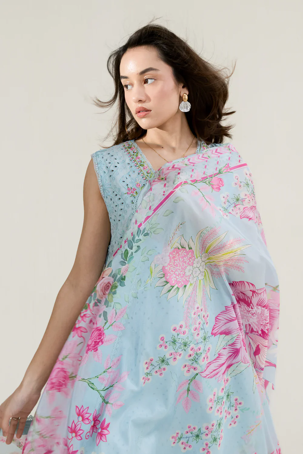 ZAIB  ICE BLUE 3PC - Image 5