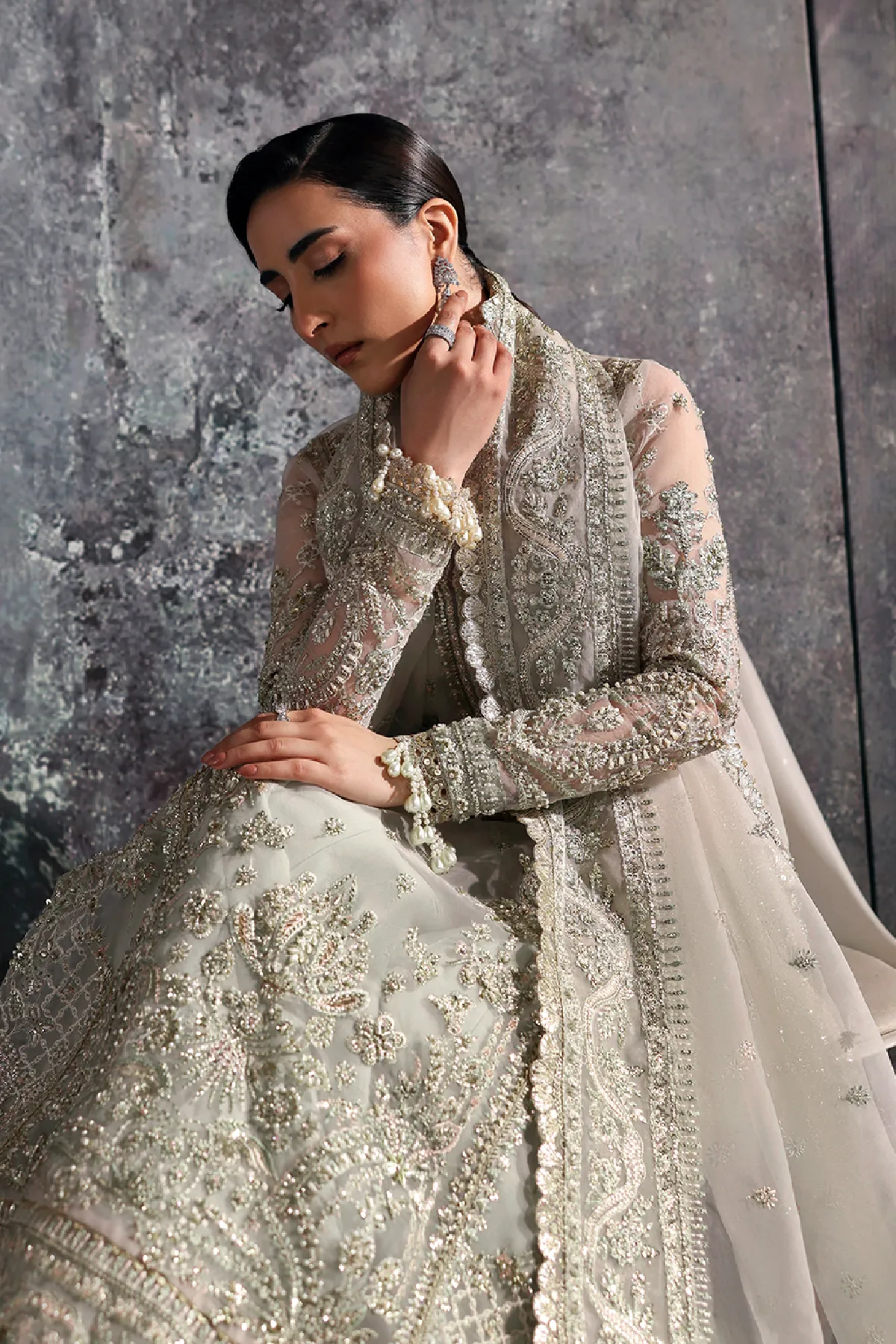 ZARPOSH SERAPHINE WEDDING HALO - Image 5